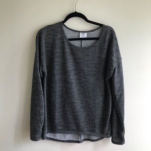 Danskin Grey French Terry Sweat Shirt